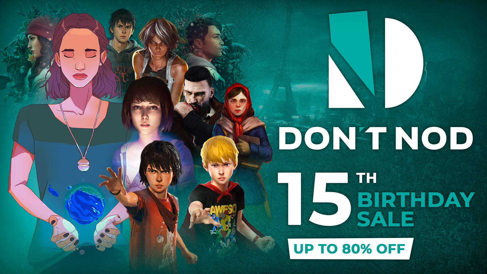 It’s DON’T NOD’s 15th birthday and biggest sale yet!