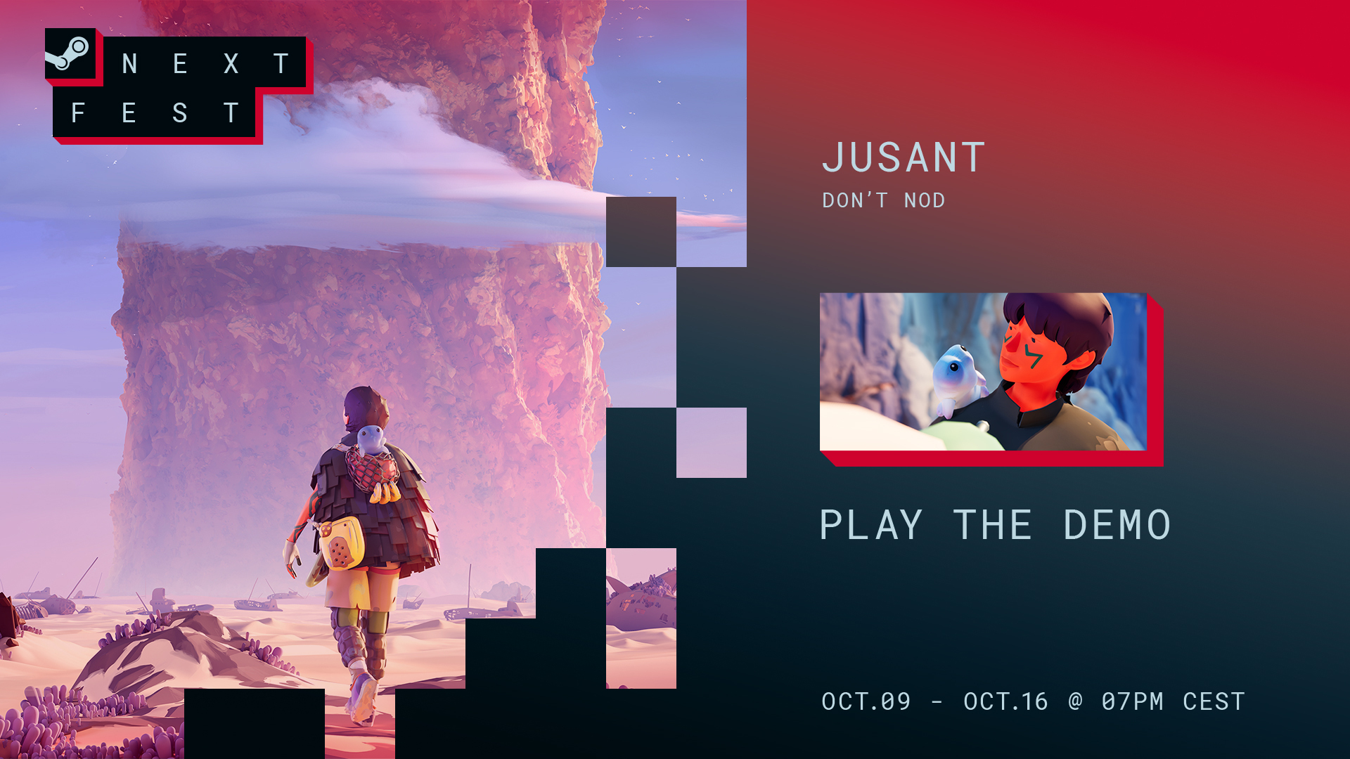 Try Jusant during Steam Next Fest!