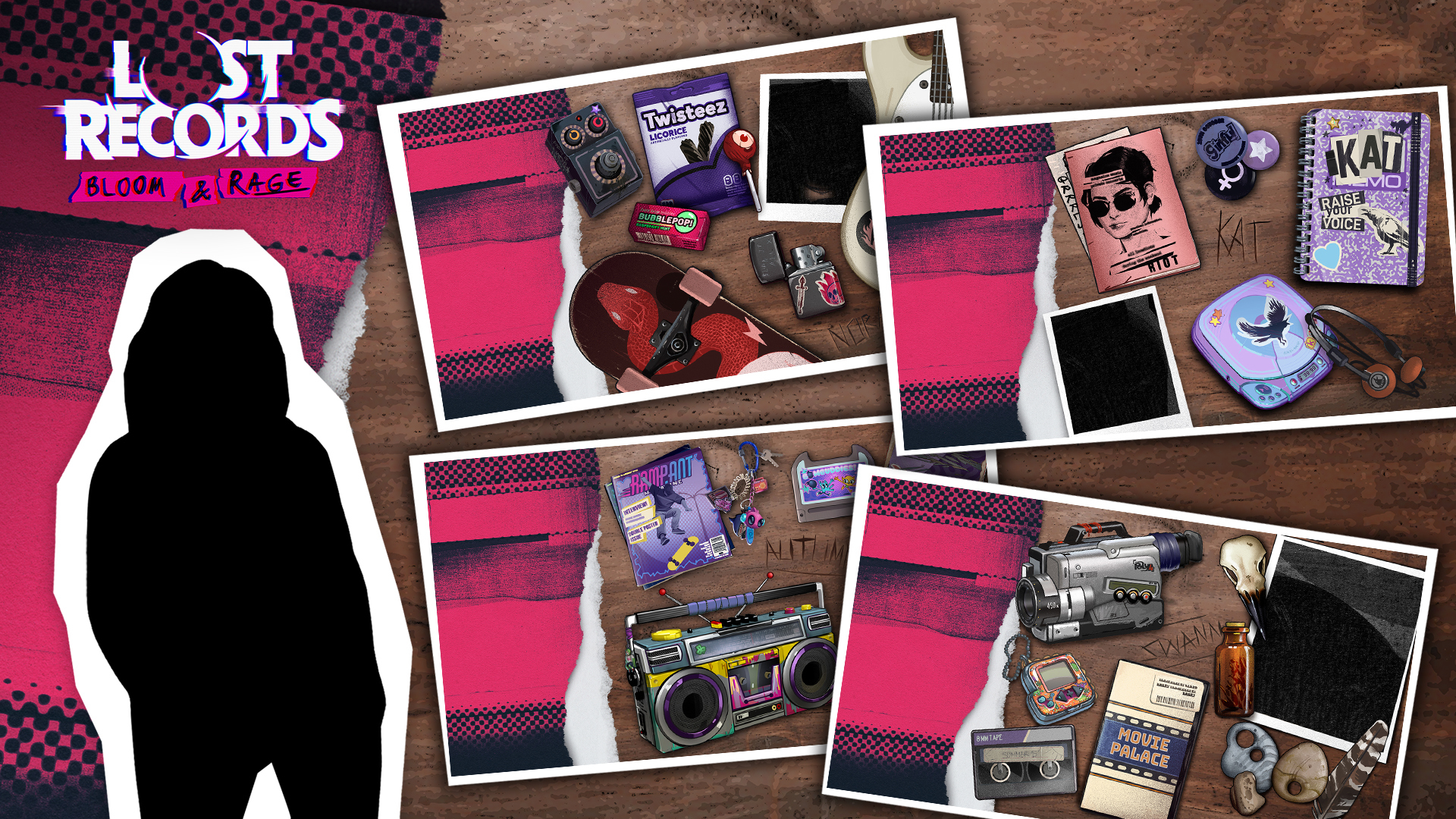 Play the Lost Records: Bloom & Rage Moodboard Minigame!