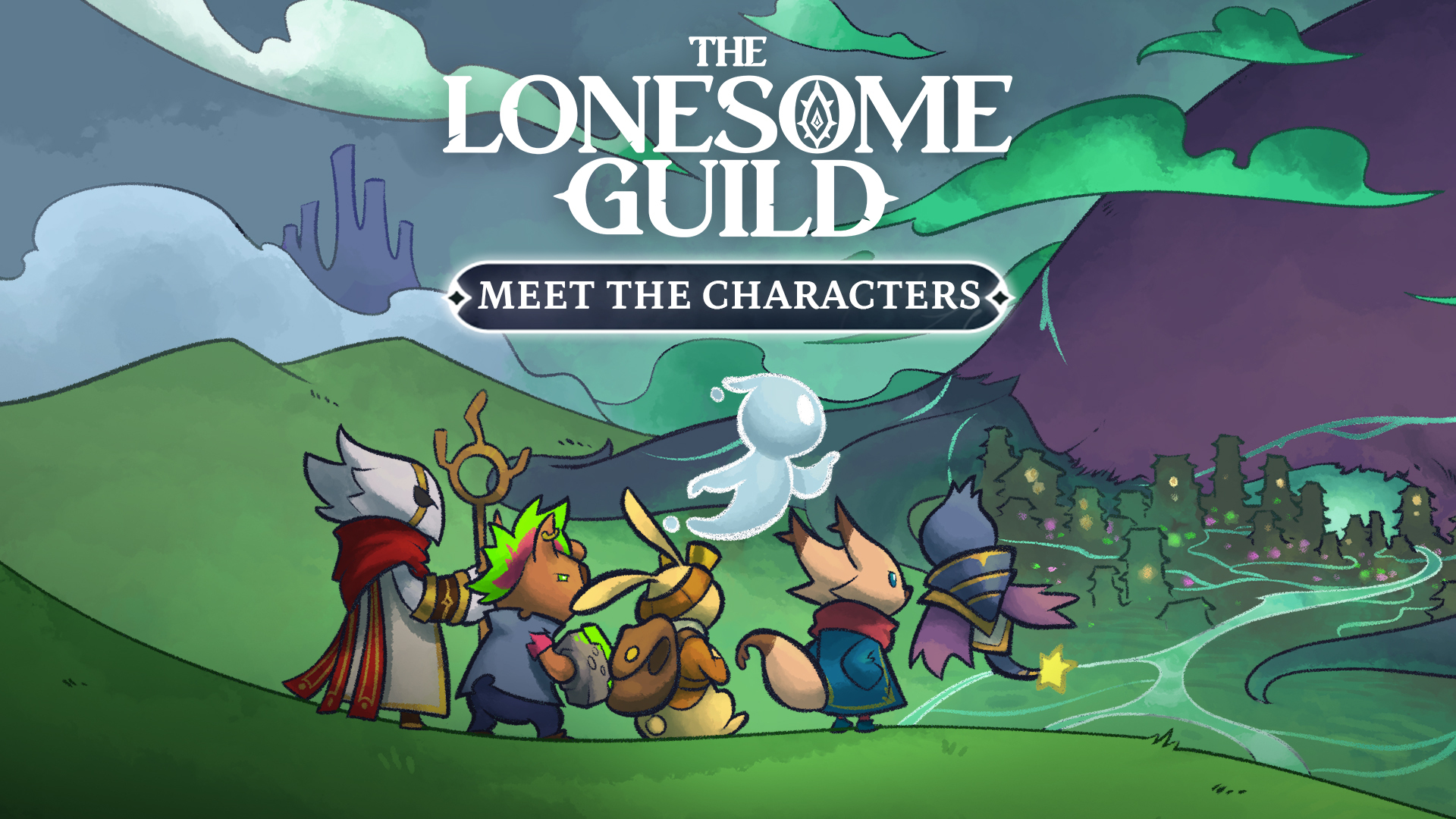 Découvrez les personnages de The Lonesome Guild !